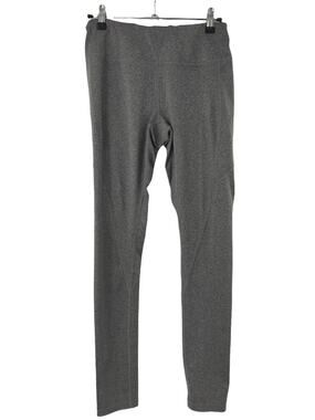 Reebok Leggings Womens Small Gray Running Yoga Active Stretch Workout Gym